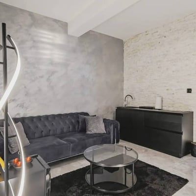 Alquiler de un elegante piso de 2 habitaciones, 42 m², con sauna y jacuzzi en el distrito de Vozdovac, Belgrado, Serbia